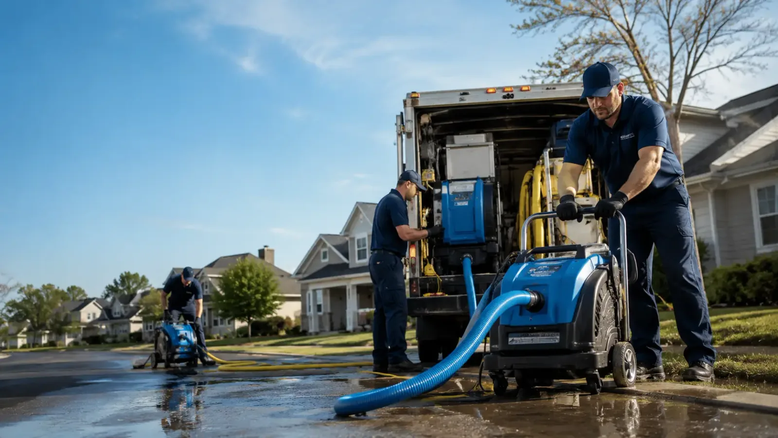 Flood Damage Cleanup in Holden, WV